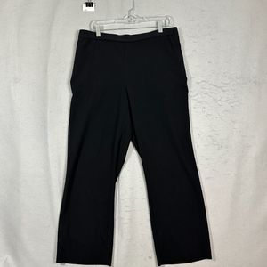 CJ Banks Womens Dress Pants Womens Black Plus Size 16W Average